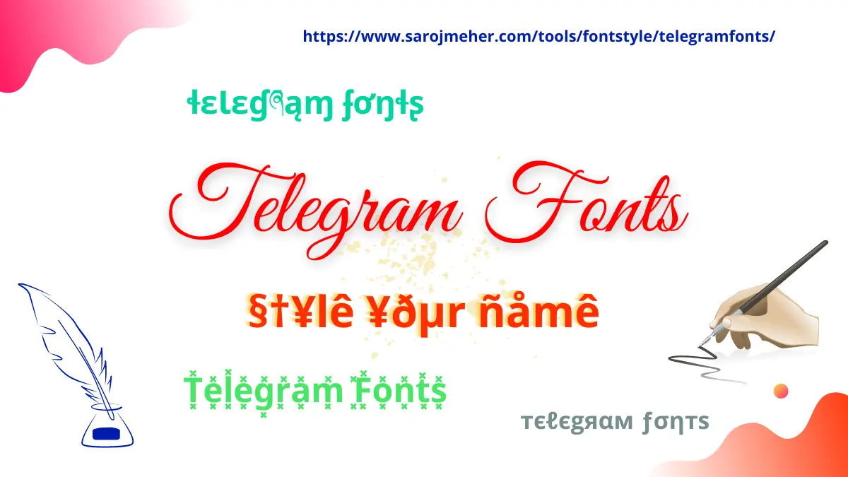 💞 Telegram Fonts Generator (𝒞😍𝓅𝓎 & 𝒫𝒶𝓈𝓉𝑒🐡)