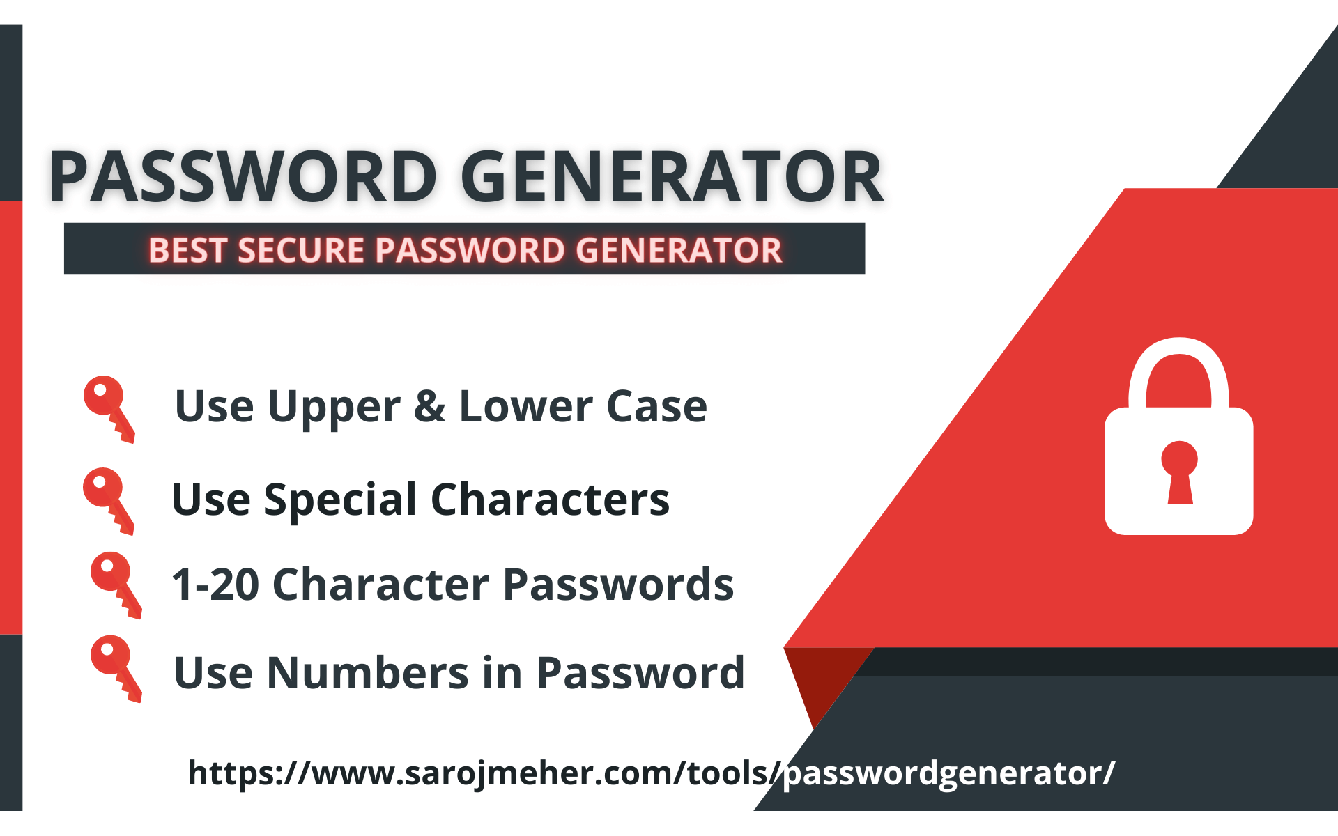 How to use this Password Generator