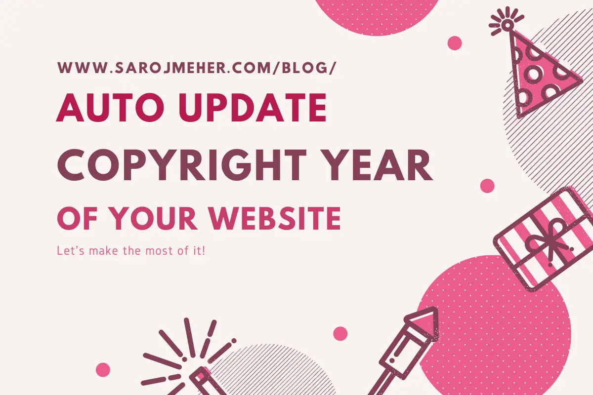 AUTO Update The Copyright Year