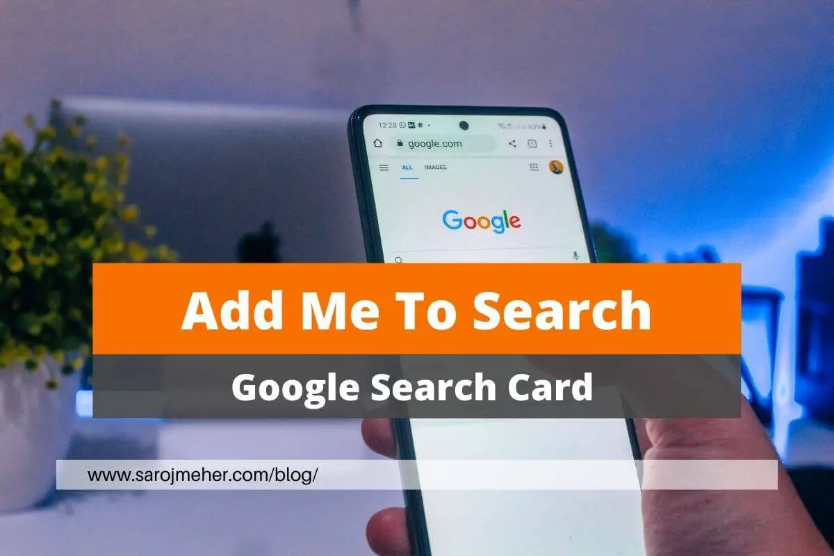 Add Me To Search | Create Your Google People Card